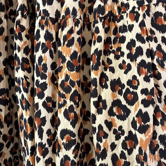 Anthropologie Mille Paola Leopard Print Maxi Skirt, XXS, fits small - Picture 4 of 8